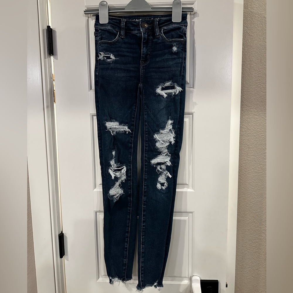 American Eagle High Rise Jegging 000 Regular